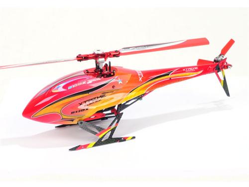 Xtreme B130X31-RY GOBLIN STYLE Head and Tail Fuselage - Red (130X)